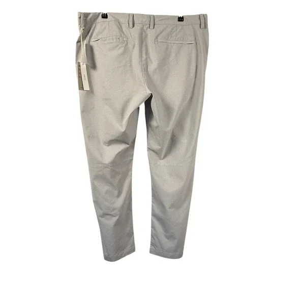 Tommy Bahama Island Zone Performance Oxford Pants Mens 40x30 Bala Shark Gray NWT